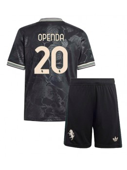 Juventus Lois Openda #20 Replika Tredje Kläder Barn 2025-26 Kortärmad (+ byxor)